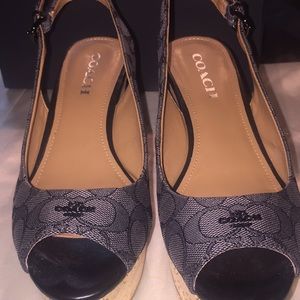 Coach Signature Wedges